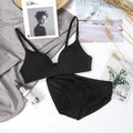 3/4 Cup Very Soft & Smooth T-Shirt Single Padded Bra Set