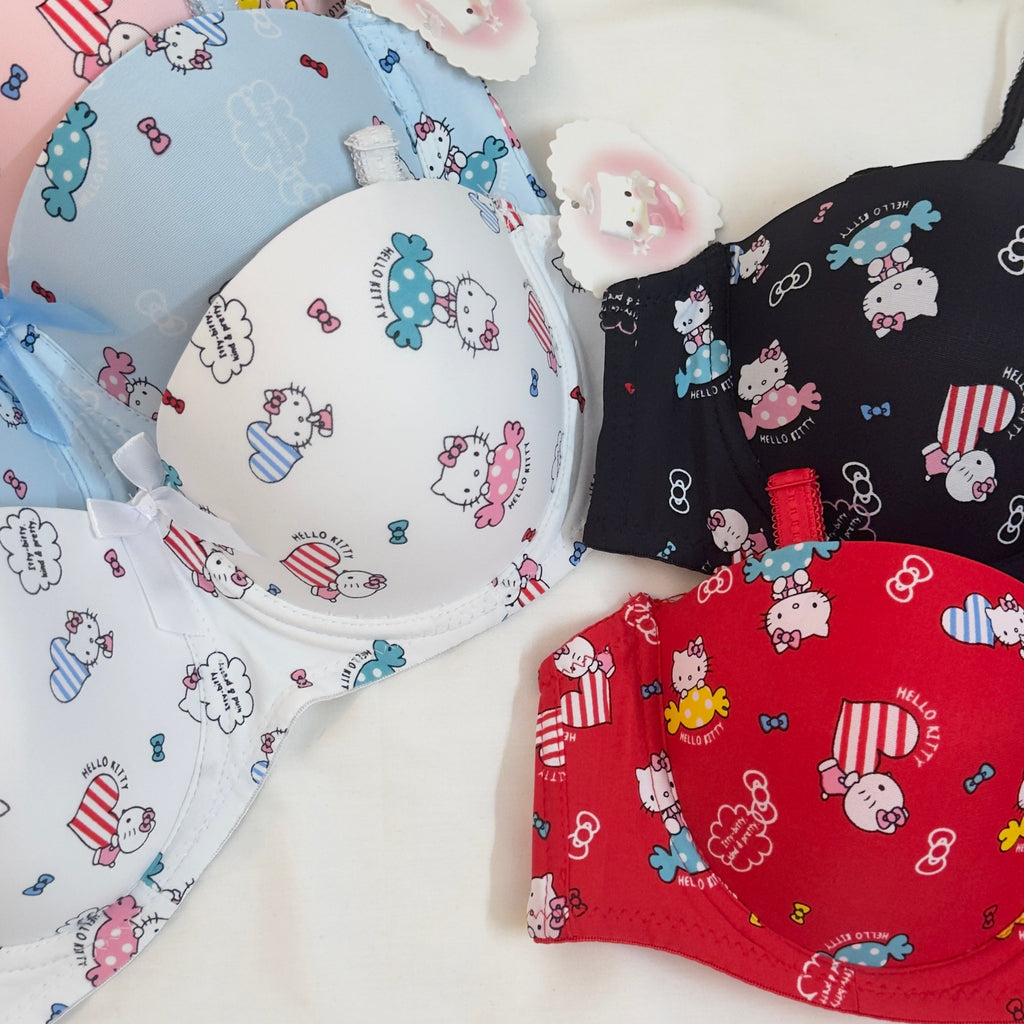 PACK of 3 Hello Kitty Character Bra
