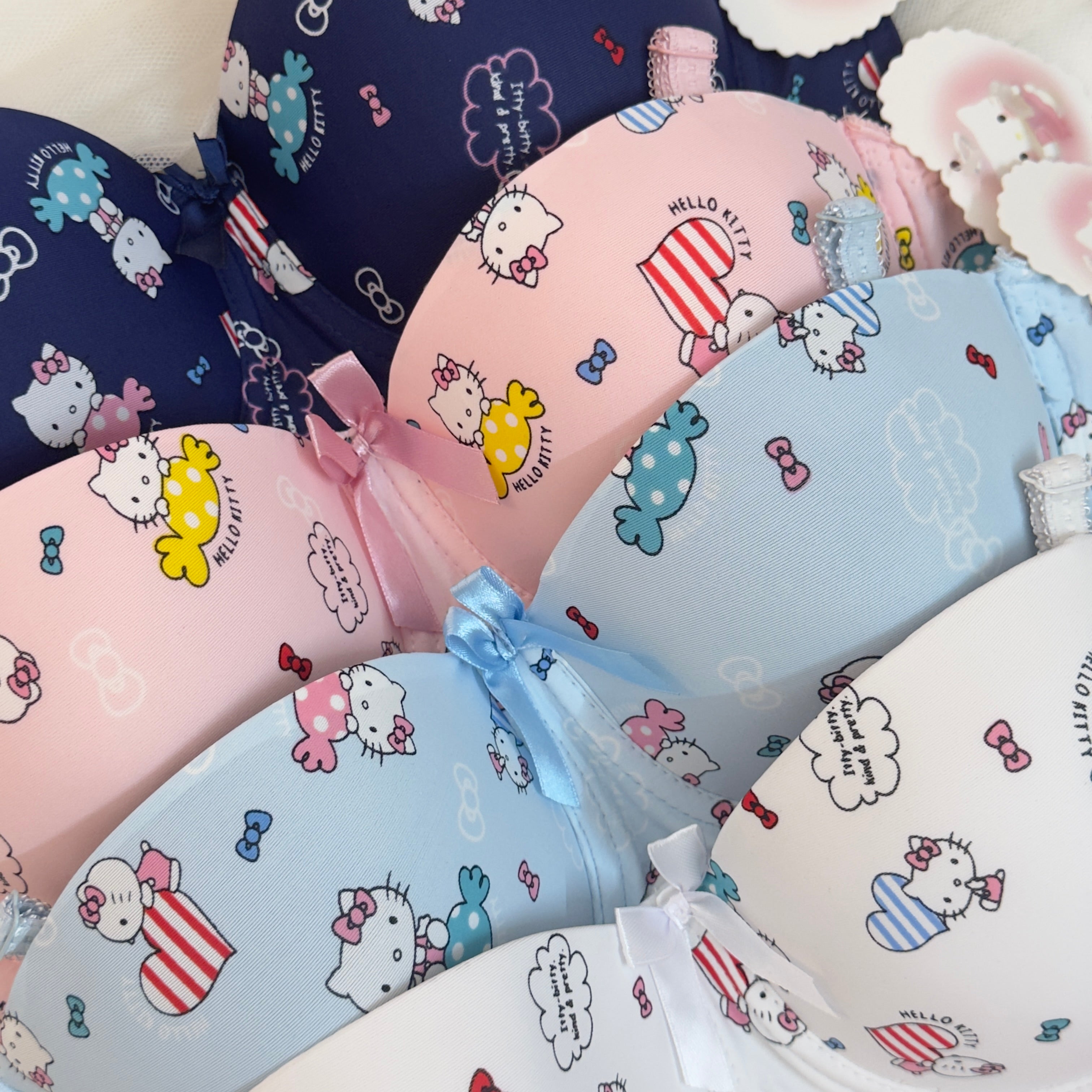 PACK of 3 Hello Kitty Character Bra