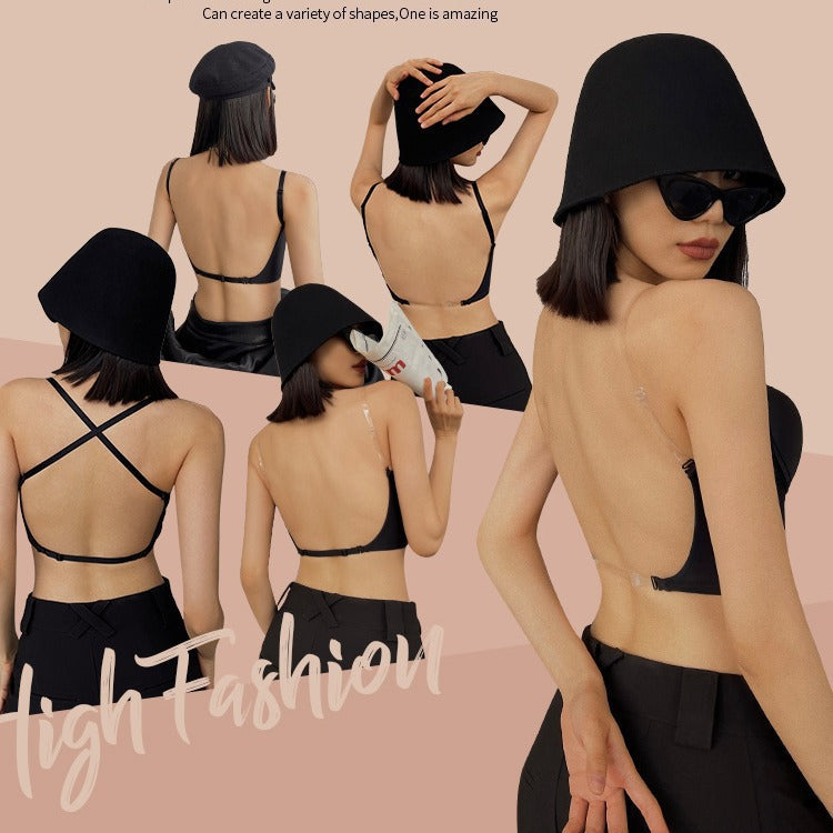 Deep Back Medium Padded Pushup Bra