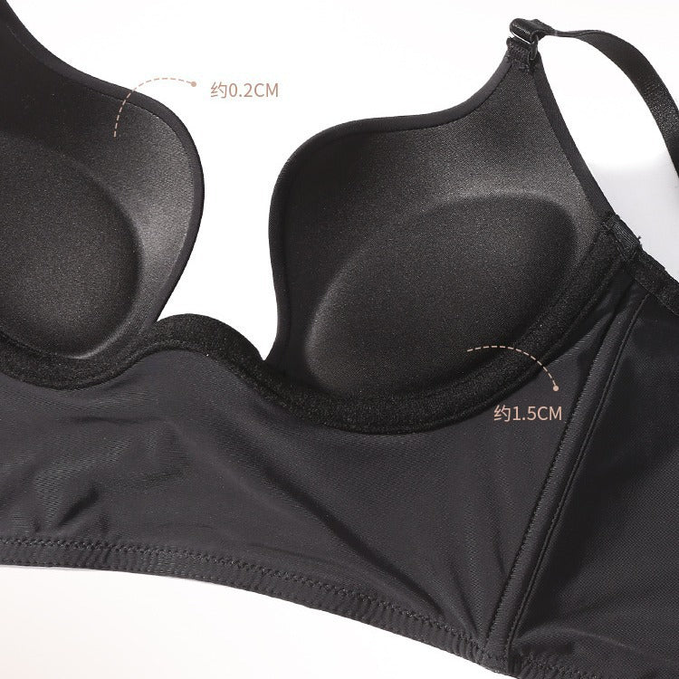 Deep Back Medium Padded Pushup Bra