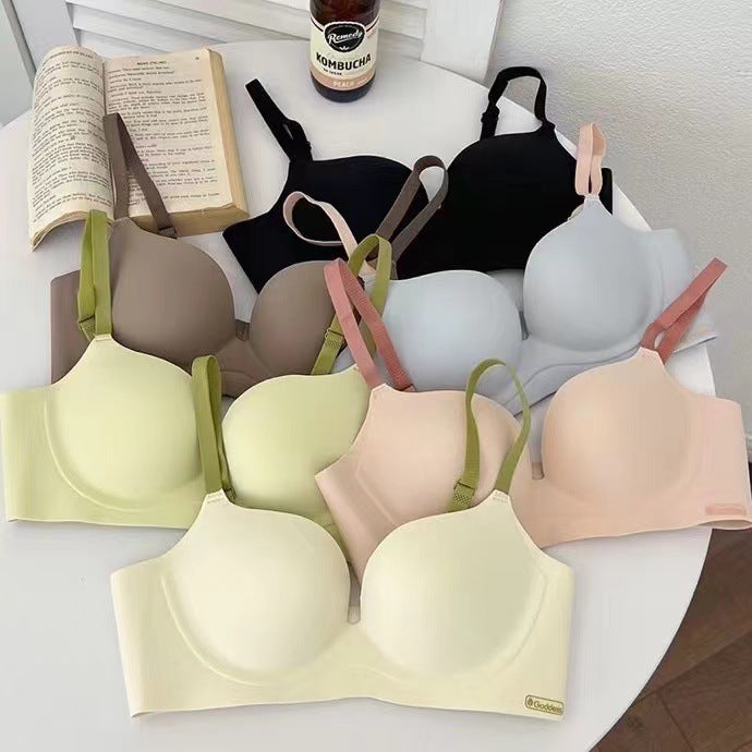 Very Soft Double Padded Seamless Cool  T-Shirt Bra