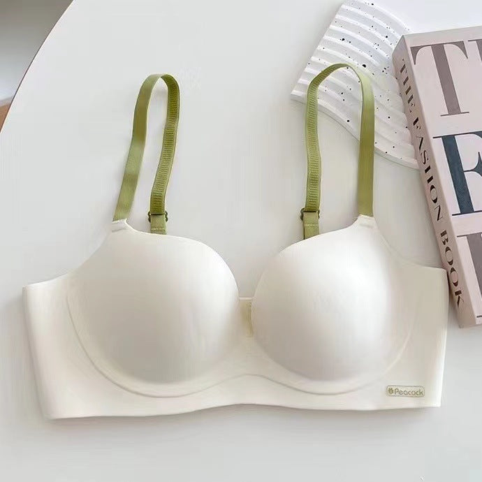 Very Soft Double Padded Seamless Cool  T-Shirt Bra