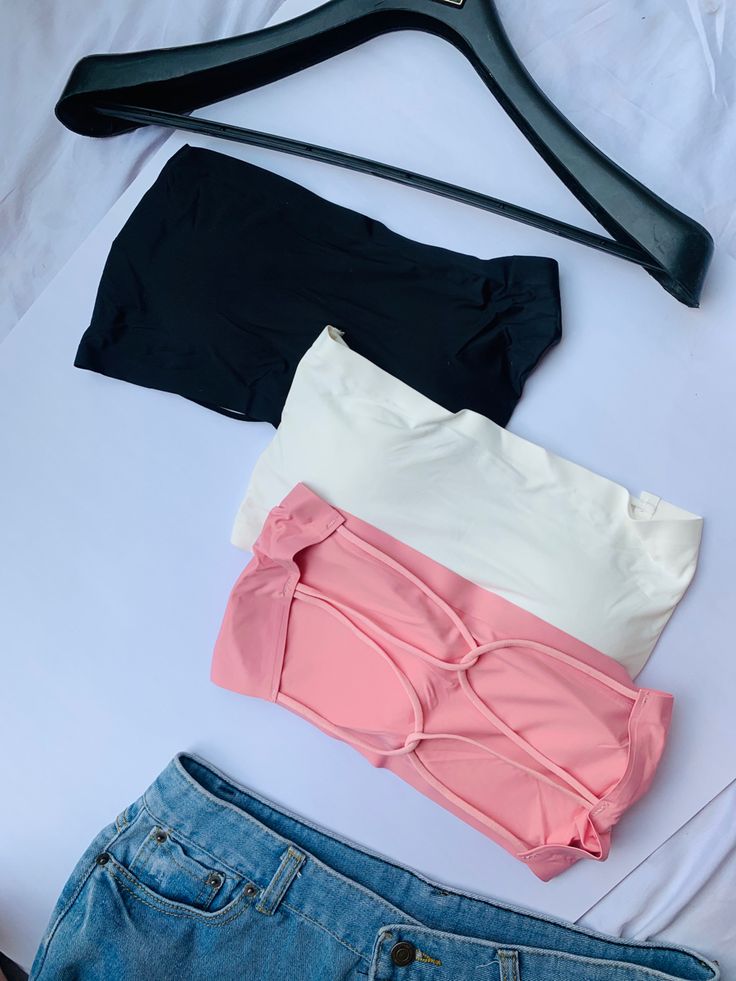 (Pack of 3)Cherry 2 Way Hooked Seamless Strapless Bra