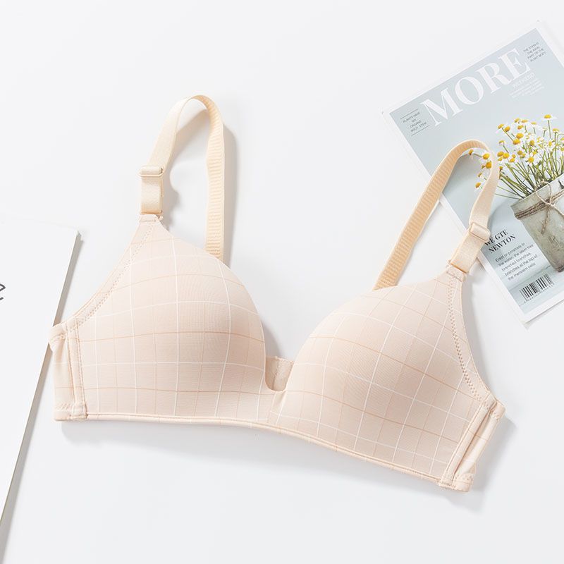 Check Design Very Soft & Smooth Bra & Underwear Set