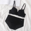 Seamless Medium Padded Bra With Matching Underwear