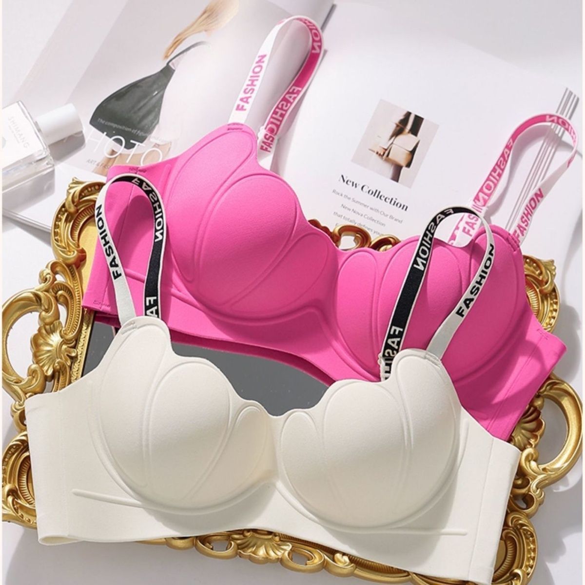 Very Soft & Smooth Medium Padded Cut Design  Pushup Bra
