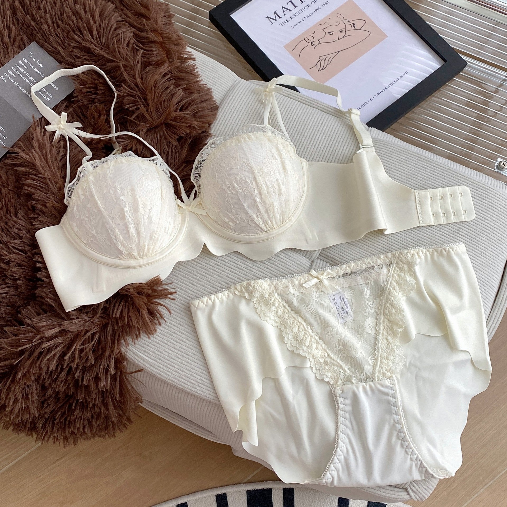 Very Soft Bridal Bra & Underwear Set